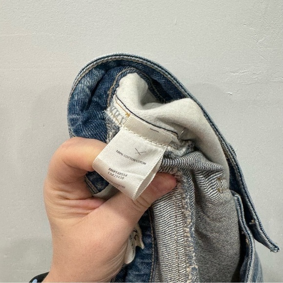 Unpublished Anthropologie Willa Vintage Mom Fit Jeans Straight Leg Size 32 - Picture 8 of 8